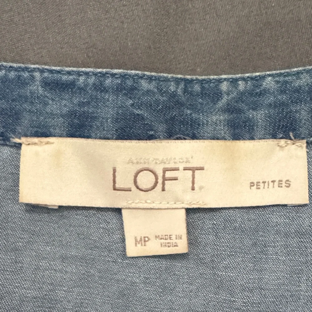 LOFT Blue Denim Dress - Picture 2 of 2